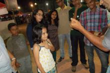 Casual walk around close-up magic by Aladin, for Kottayam Food Fest, Kttayam, Kerala, India